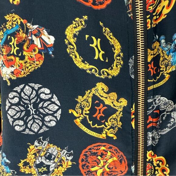 BILLIONAIRE Couture  reversible bomber unisex  size L Authentic Retail 2200$ - Picture 3 of 11